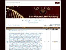 Tablet Screenshot of forum.akordeon.pl